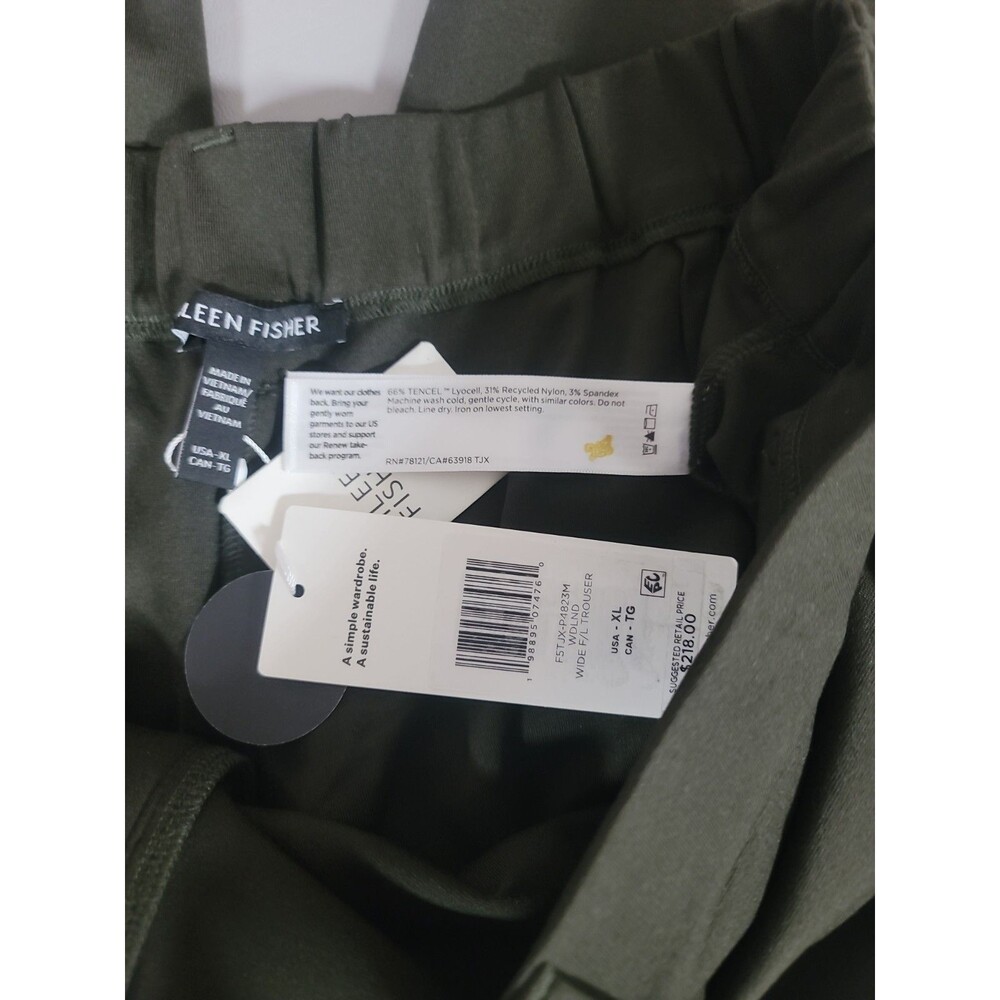Eileen Fisher Washable Flex Ponte Wide Leg Office Trouser Size XL - Picture 11 of 12